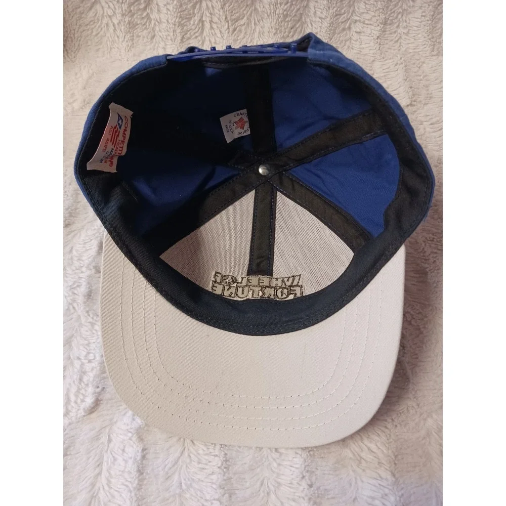 Vintage Wheel of Fortune Hat Snapback Cap Made In USA Embroidered Logo Game Show